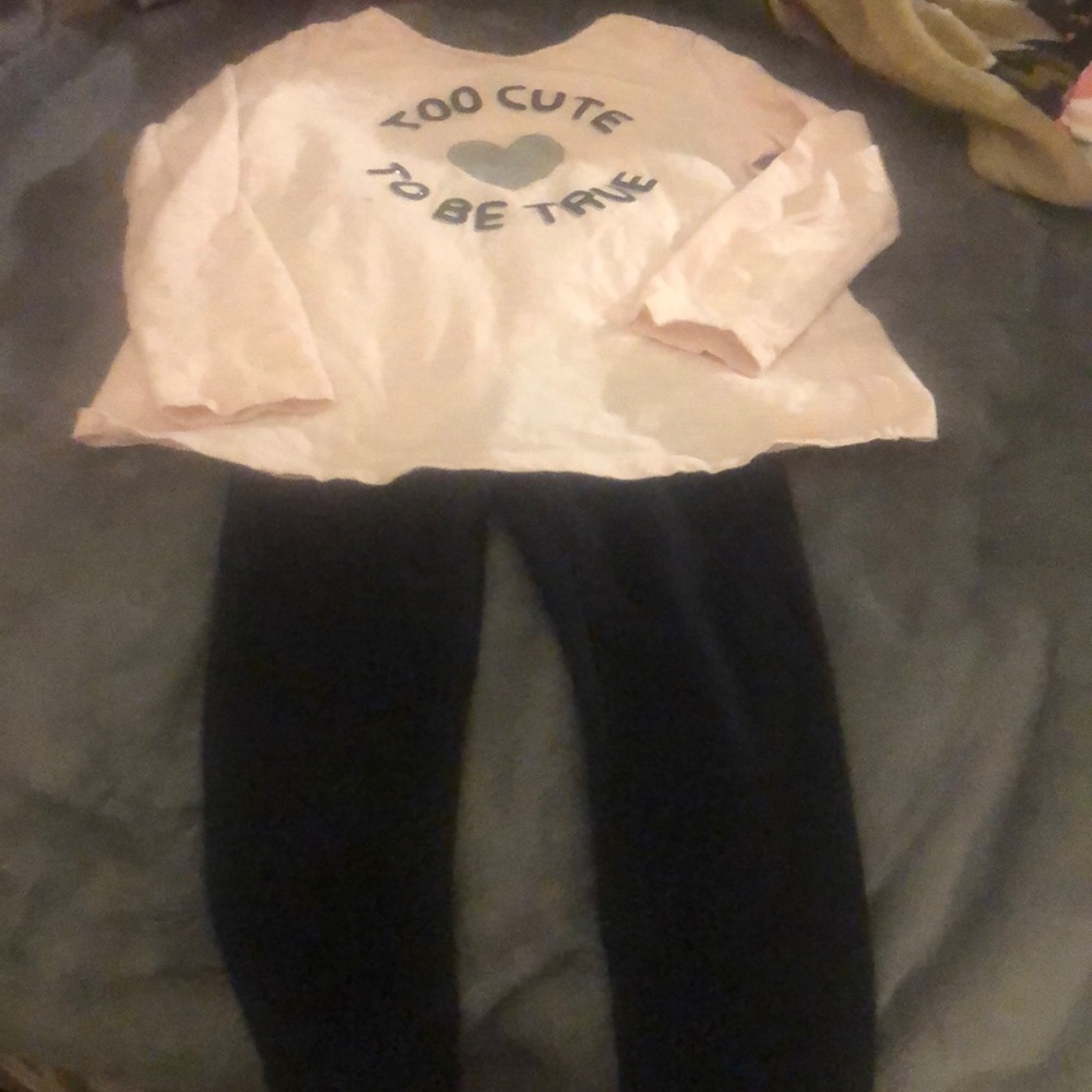 Two sets of clothing for kids to choose from